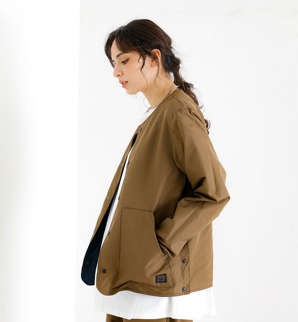 ABAHOUSE「【TAION / タイオン】 MILITARY REVERSIBLE CREW」|ブルゾン・スタジャン|