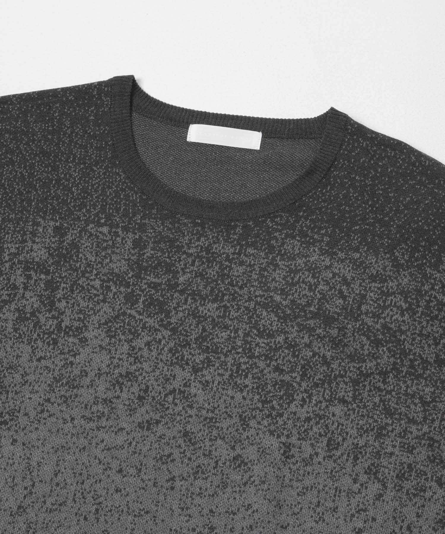 SENSE OF PLACE by URBAN RESEARCH「『洗濯可』エクストラルーズスプラッシュニットTシャツ」|ニット・セーター|