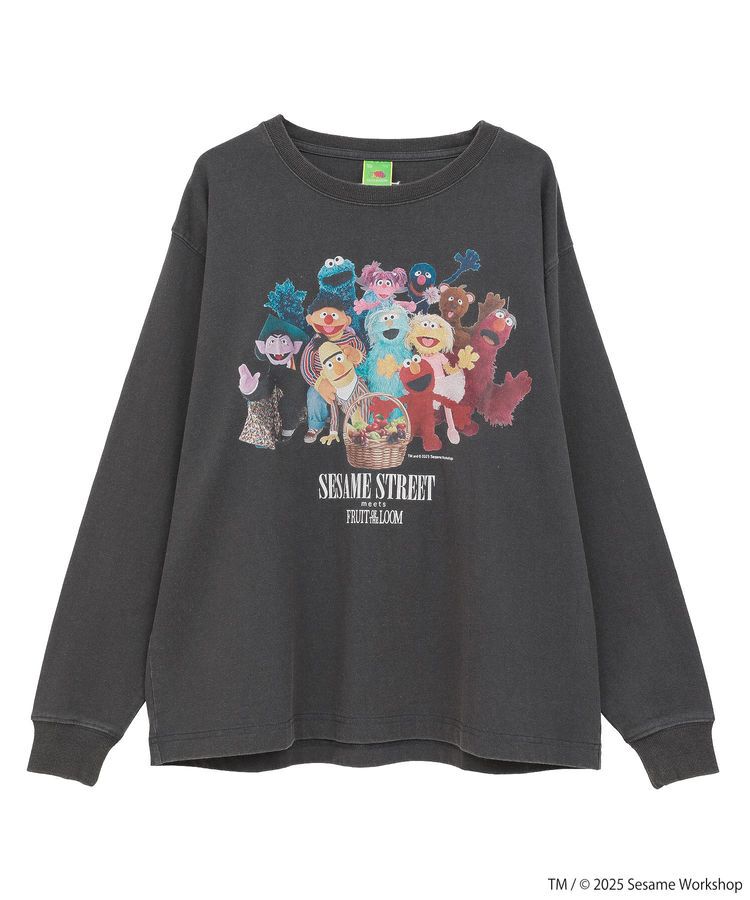Green Parks「セサミストリートミーツフルーツオブザルーム ロンTEE」|Tシャツ・カットソー|
