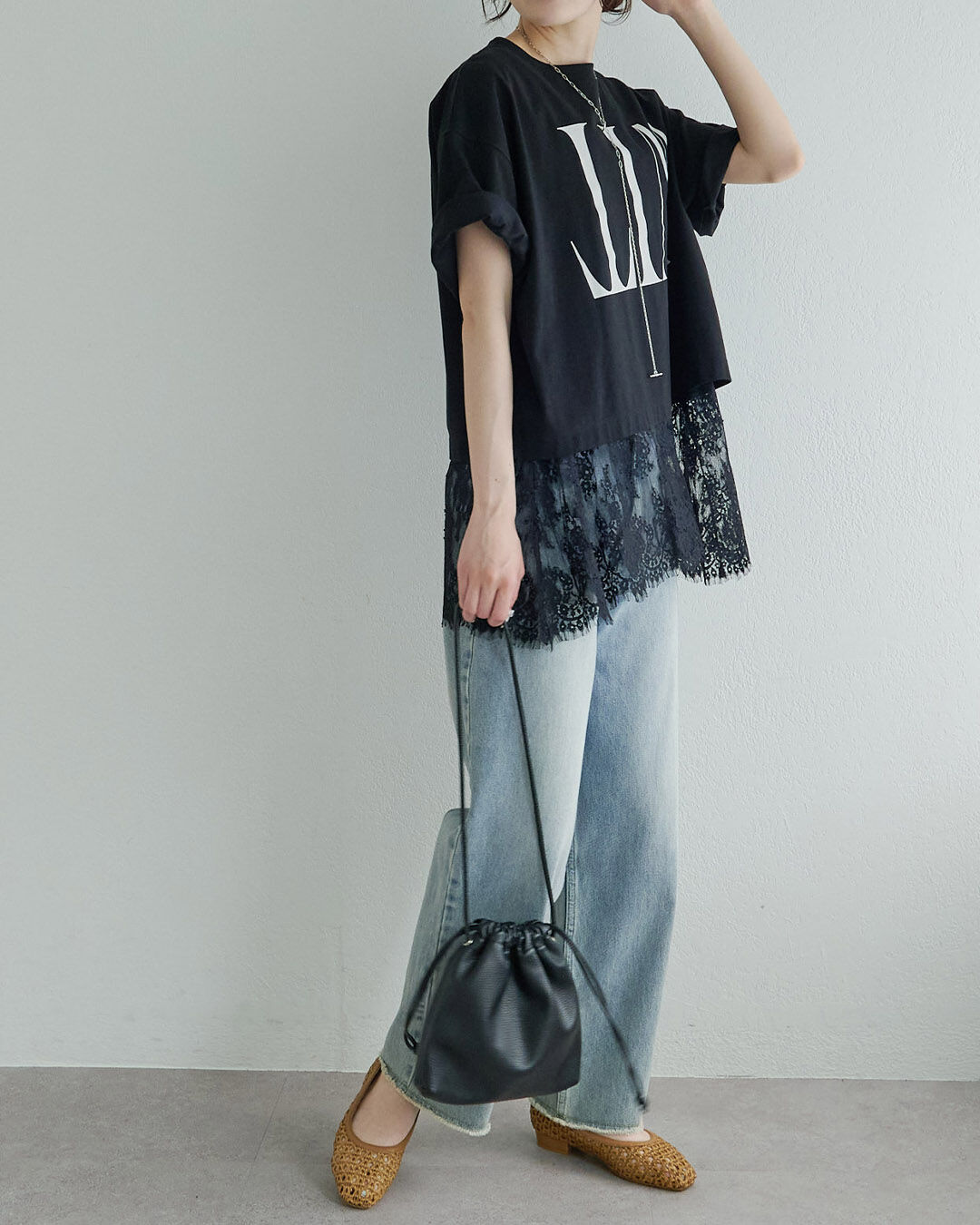  「リバースロゴTシャツ」|プルオーバー|