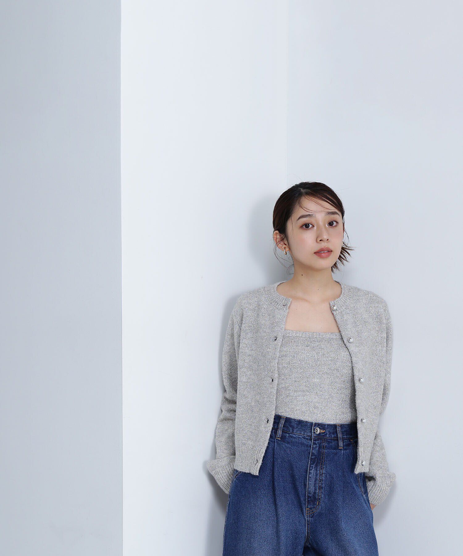  「グリッターラメアンサンブル　24AW」|ニット・セーター|
