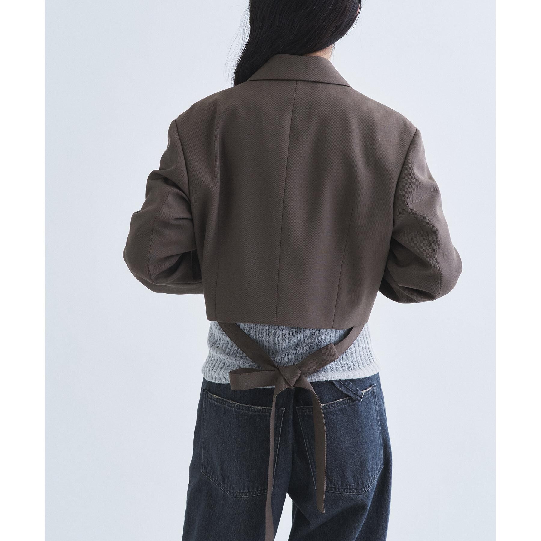 CODE A「ribboned tailor jacket」|テーラードジャケット|