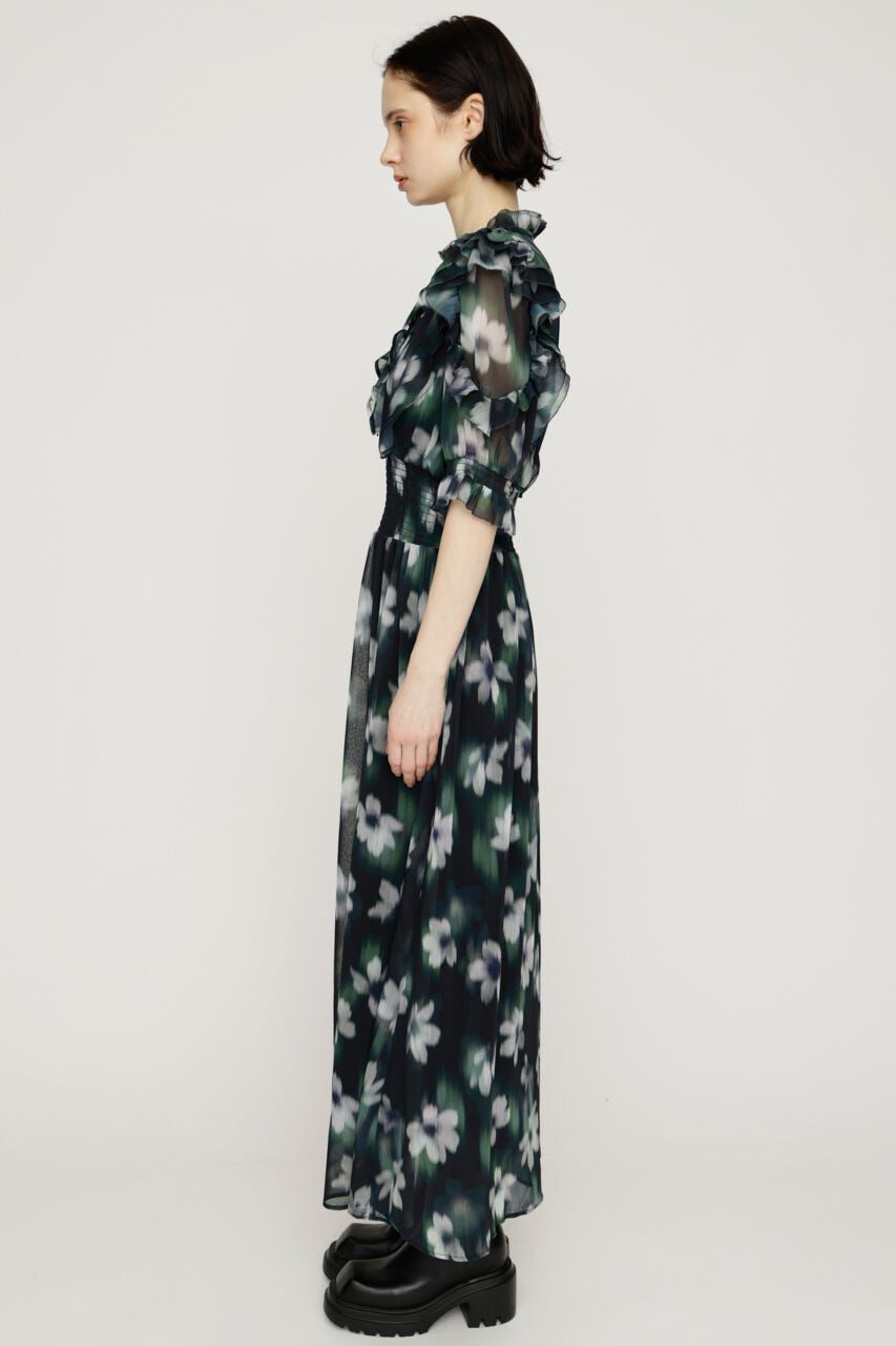 SLY「BLUR FLOWER LONG ワンピース」|ワンピース|