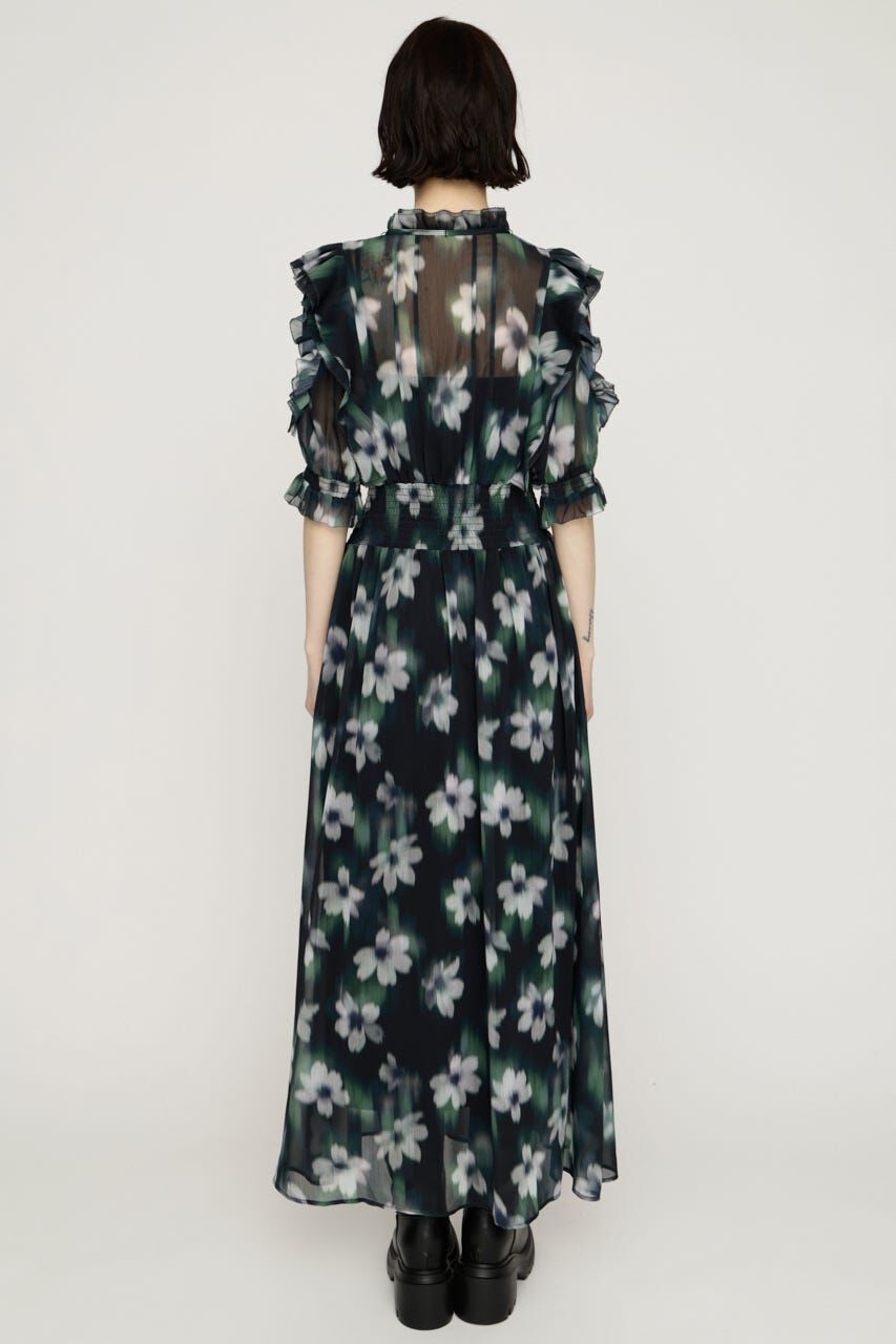 SLY「BLUR FLOWER LONG ワンピース」|ワンピース|