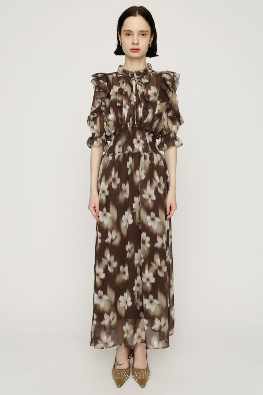 SLY「BLUR FLOWER LONG ワンピース」|ワンピース|