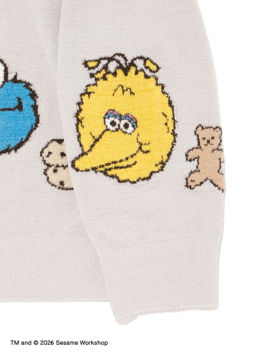 GELATO PIQUE HOMME「【SESAME STREET】【HOMME】エアリーモコアップリケカーディガン」|カーディガン|