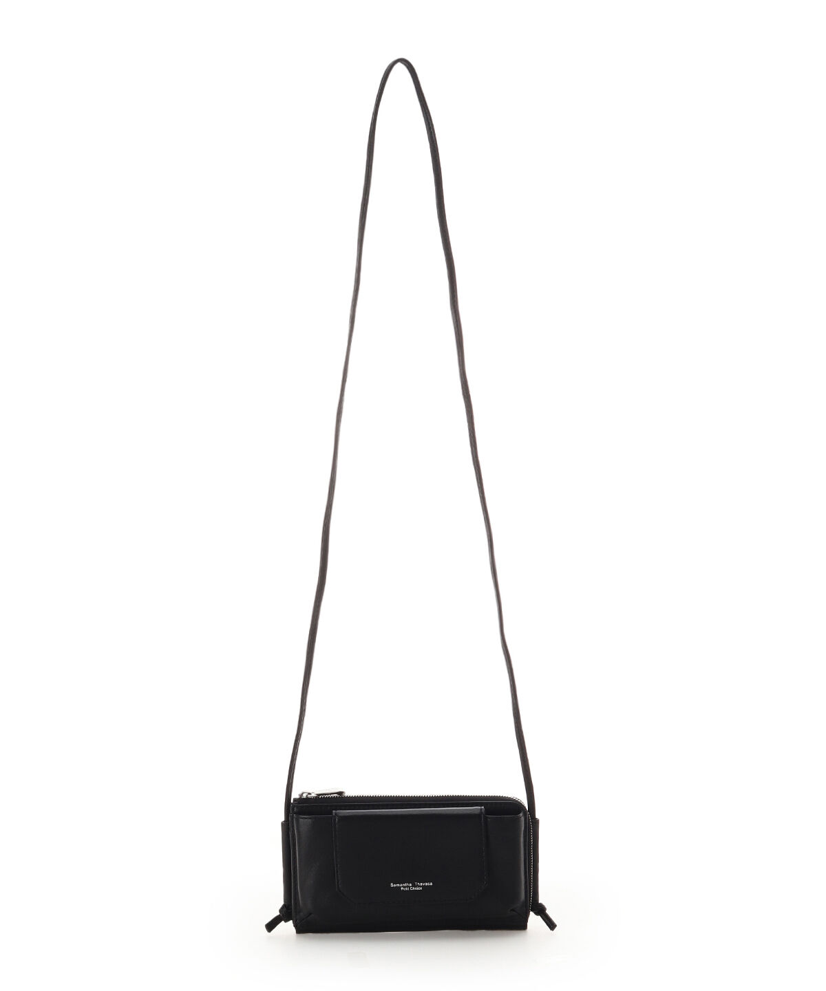 Samantha Thavasa Petit Choice「フラップレザースマホショルダー」|ショルダー・メッセンジャー|