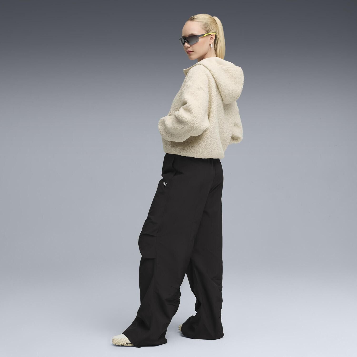 PUMA「【PUMA ｳｪｱ】W W.ESS OS POLAR F HOODIE」|パーカー|