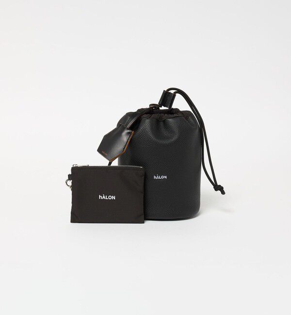 UNITED ARROWS「＜hALON＞レザー 巾着バッグ」|その他|