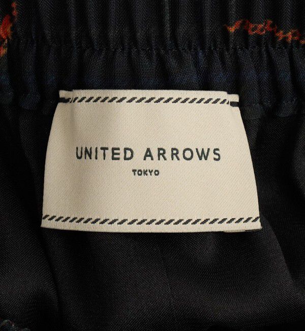 UNITED ARROWS「フラワー パネル プリント パンツ ‐ウォッシャブル‐」|チノ|