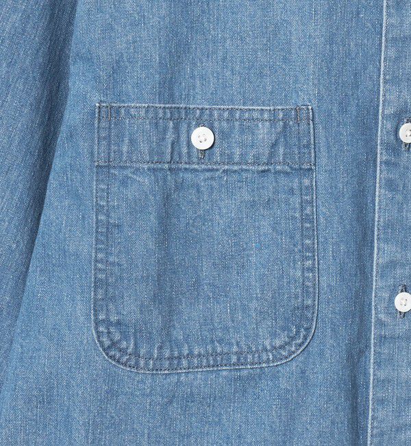 UNITED ARROWS「デニム オーバーシャツ「 SLOW &　」」|シャツ・ブラウス|