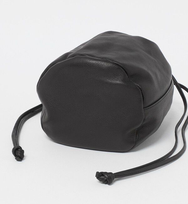 UNITED ARROWS「UNFINISHED LEATHER/アンフィニッシュドレザー 巾着ショルダーバッグ」|その他|