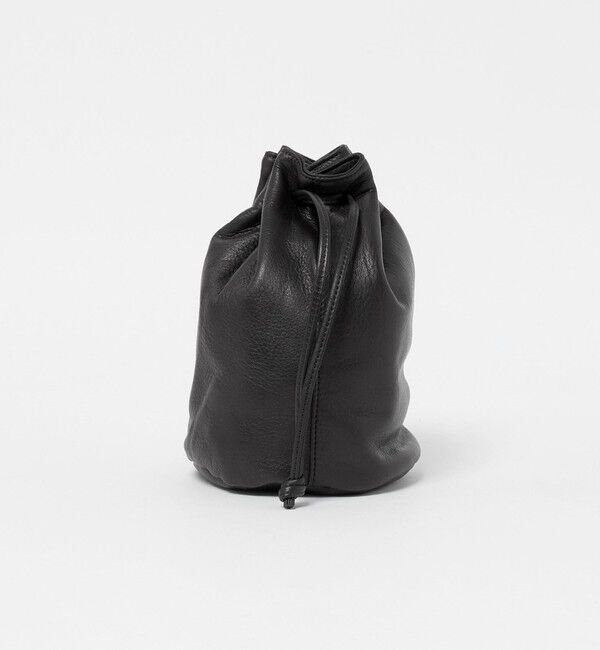 UNITED ARROWS「UNFINISHED LEATHER/アンフィニッシュドレザー 巾着バッグ」|その他|