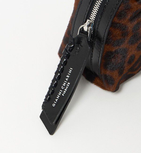 UNITED ARROWS「＜GIANNI CHIARINI＞ALIFA レオパード バッグ S」|ショルダー・メッセンジャー|