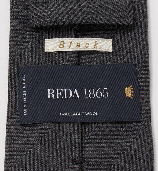 UNITED ARROWS green label relaxing「＜Bleck＞8.0cm REDA ソリッド1 ネクタイ」|ネクタイ・蝶ネクタイ|