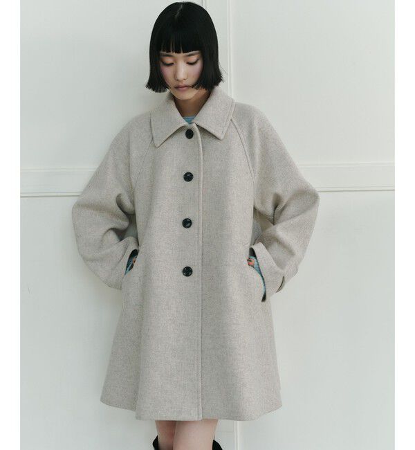 EMMEL REFINES「＜EMMEL REFINES＞EM ステンカラー ミディアム テントコート」|その他|NATURAL