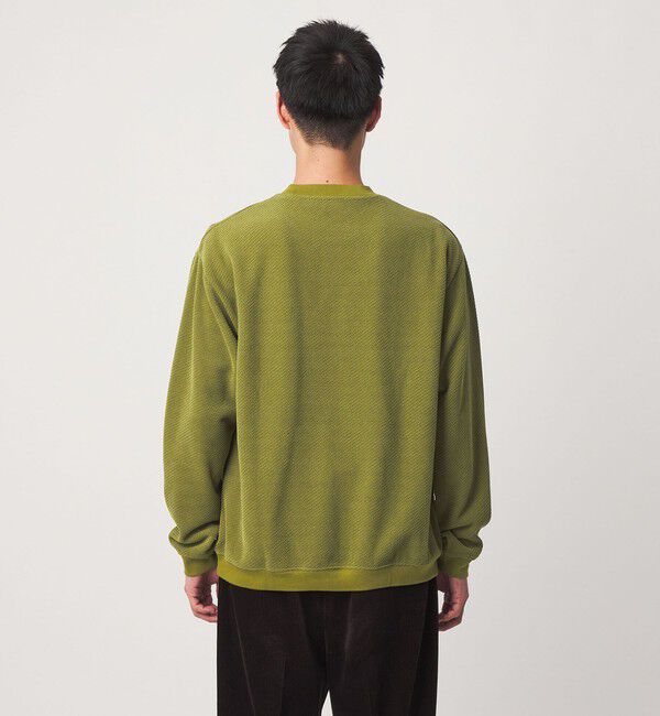 UNITED ARROWS green label relaxing「モール ジャガード クルーネック 長袖 カットソー」|Tシャツ・カットソー|