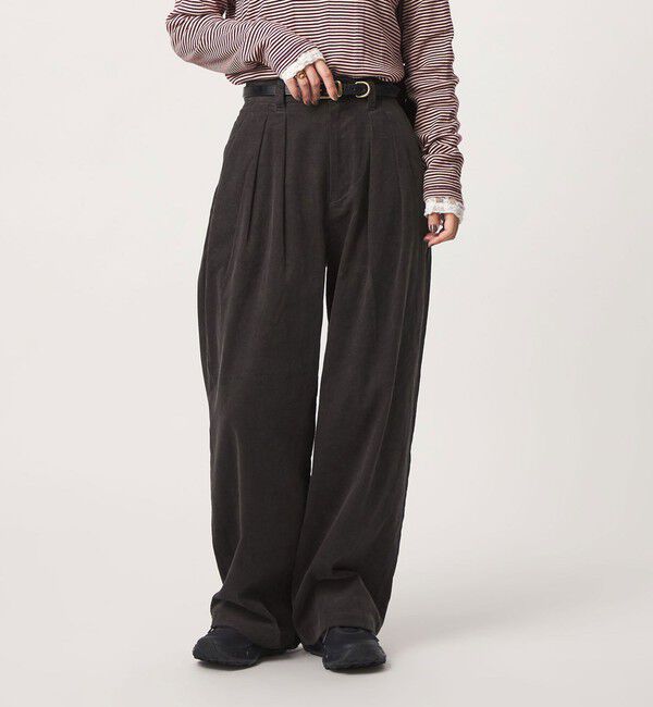 UNITED ARROWS green label relaxing「【WEB限定】＜at ease＞コーデュロイ タック パンツ」|その他|