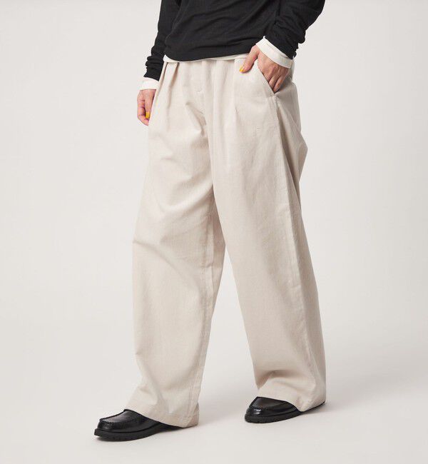 UNITED ARROWS green label relaxing「【WEB限定】＜at ease＞コーデュロイ タック パンツ」|その他|