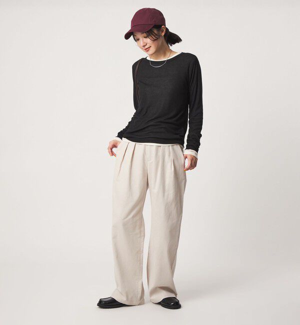 UNITED ARROWS green label relaxing「【WEB限定】＜at ease＞コーデュロイ タック パンツ」|その他|