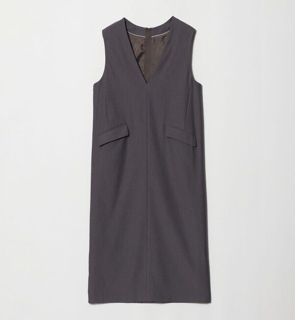 UNITED ARROWS green label relaxing「Vネック ジャンパースカート マシンウォッシャブル」|ワンピース|MOCA