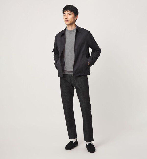 UNITED ARROWS green label relaxing「SUPER 120S ハイゲージ クルーネック ニット」|ニット・セーター|
