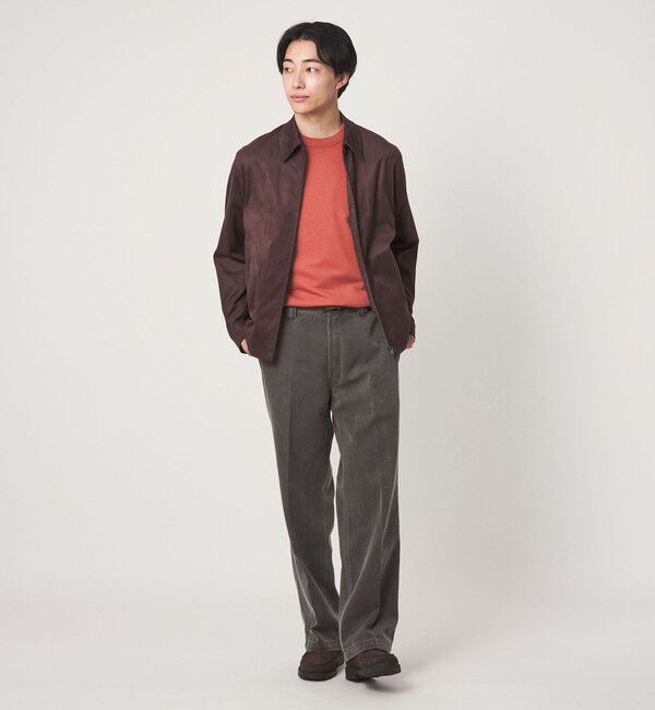UNITED ARROWS green label relaxing「SUPER 120S ハイゲージ クルーネック ニット」|ニット・セーター|