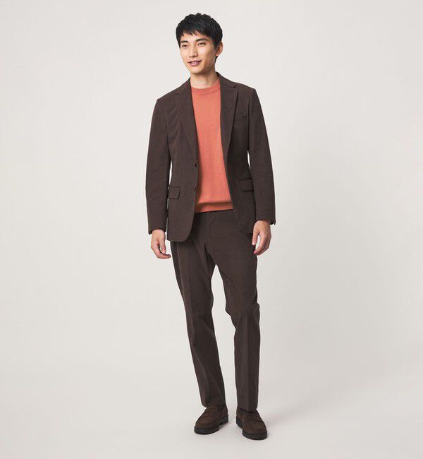 UNITED ARROWS green label relaxing「SUPER 120S ハイゲージ クルーネック ニット」|ニット・セーター|
