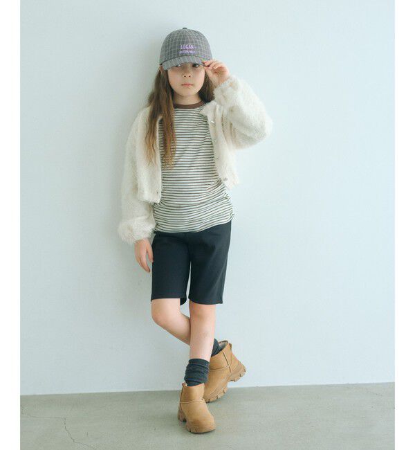 UNITED ARROWS green label relaxing「【COOL CHIC GIRLS STYLE】フラッフィー カーディガン / キッズ 120cm-160cm」|カーディガン|