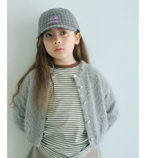 UNITED ARROWS green label relaxing「【COOL CHIC GIRLS STYLE】フラッフィー カーディガン / キッズ 120cm-160cm」|カーディガン|