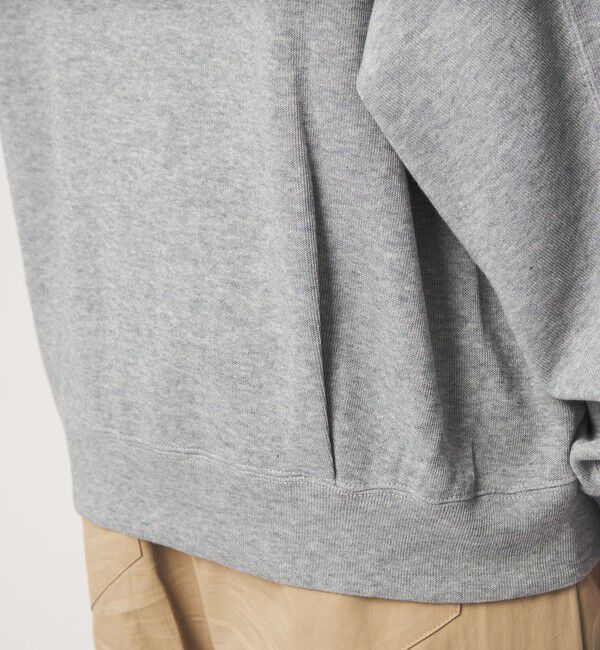 UNITED ARROWS green label relaxing「【WEB限定】＜at ease＞ダブルフェイス クルーネック カットソー カーディガン」|カーディガン|