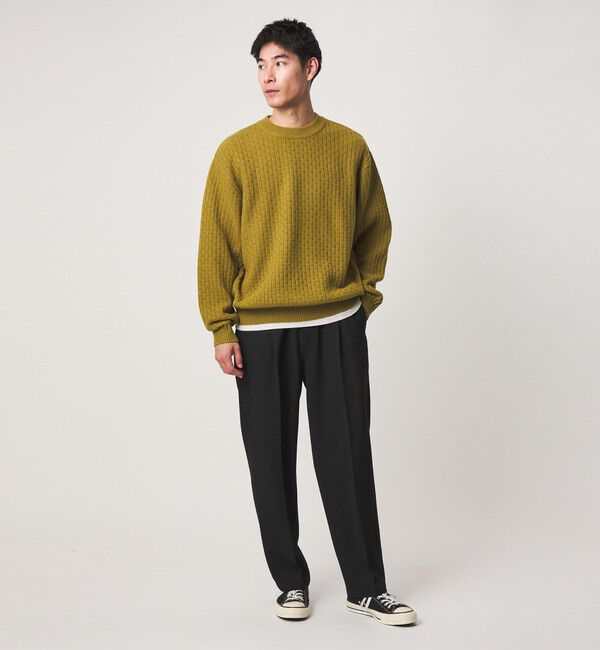 UNITED ARROWS green label relaxing「TRカルゼ 裏起毛 オルマイ ワイド パンツ W3 -2WAYストレッチ-」|その他|