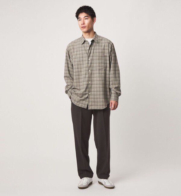 UNITED ARROWS green label relaxing「TRカルゼ 裏起毛 オルマイ ワイド パンツ W3 -2WAYストレッチ-」|その他|