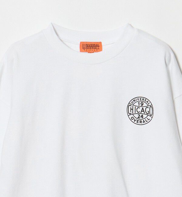 UNITED ARROWS green label relaxing「【別注】＜UNIVERSAL OVERALL＞グラフィック ロングスリーブ Tシャツ / キッズ  140cm-160cm」|Tシャツ・カットソー|