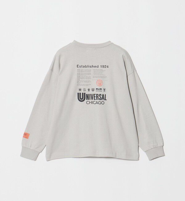 UNITED ARROWS green label relaxing「【別注】＜UNIVERSAL OVERALL＞グラフィック ロングスリーブ Tシャツ / キッズ  140cm-160cm」|Tシャツ・カットソー|