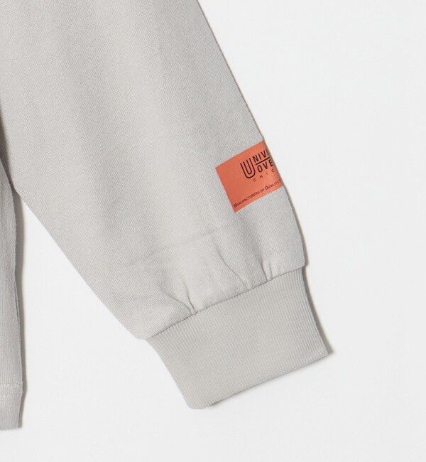 UNITED ARROWS green label relaxing「【別注】＜UNIVERSAL OVERALL＞グラフィック ロングスリーブ Tシャツ / キッズ  140cm-160cm」|Tシャツ・カットソー|