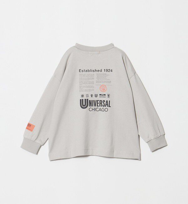 UNITED ARROWS green label relaxing「【別注】＜UNIVERSAL OVERALL＞グラフィック ロングスリーブ Tシャツ / キッズ 110cm-130cm」|Tシャツ・カットソー|