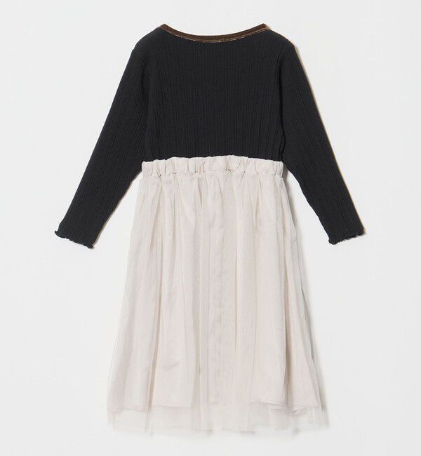 UNITED ARROWS green label relaxing「チュールドッキング ワンピース / キッズ 100cm―160cm」|ワンピース|