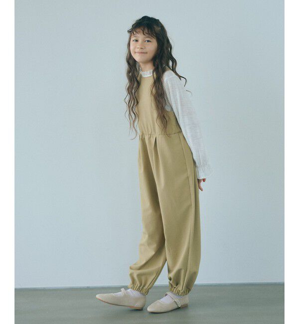 UNITED ARROWS green label relaxing「ツイル オールインワン / キッズ 100cm-160cm」|ワンピース|