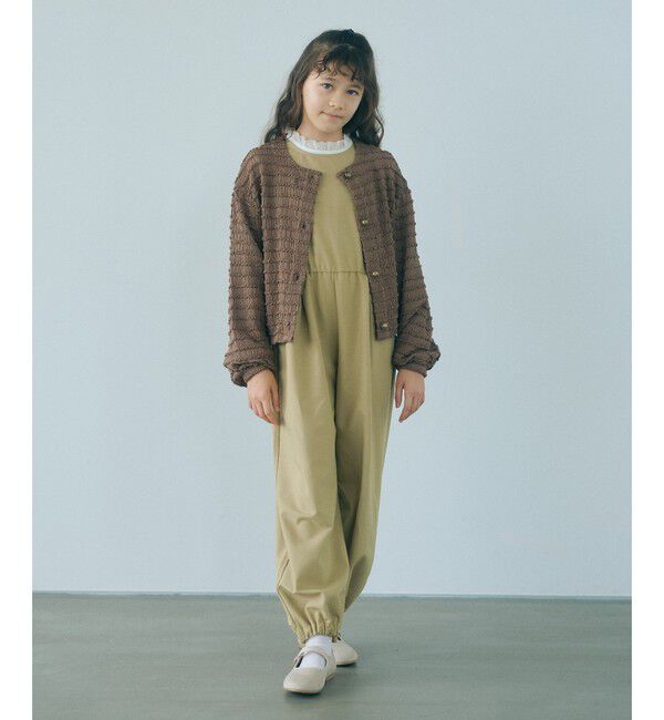 UNITED ARROWS green label relaxing「ツイル オールインワン / キッズ 100cm-160cm」|ワンピース|