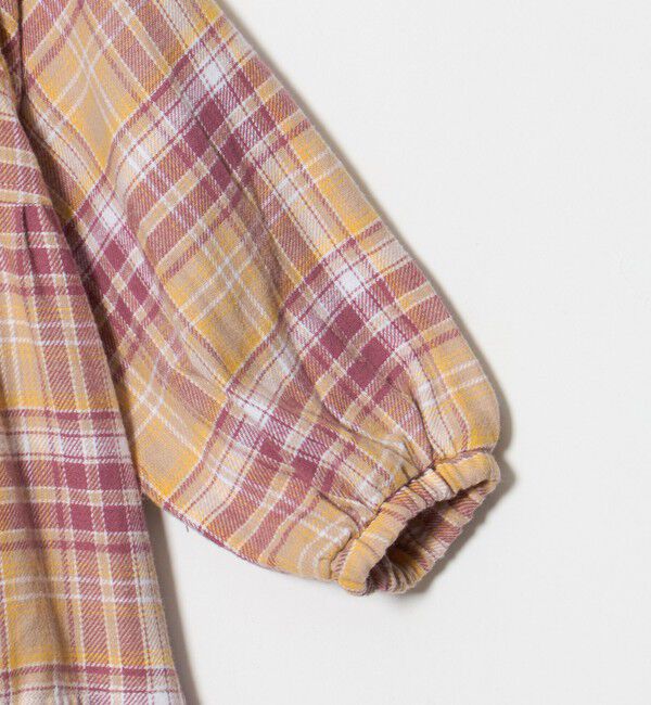 UNITED ARROWS green label relaxing「チェック ティアードワンピース / キッズ 100cm-160cm」|ワンピース|