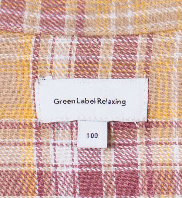 UNITED ARROWS green label relaxing「チェック ティアードワンピース / キッズ 100cm-160cm」|ワンピース|