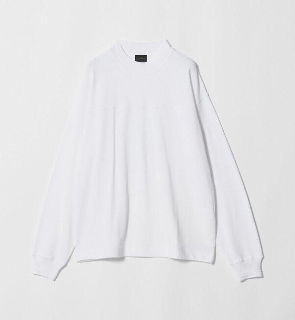 UNITED ARROWS green label relaxing「フットボール リブ 長袖 Tシャツ カットソー」|Tシャツ・カットソー|WHITE