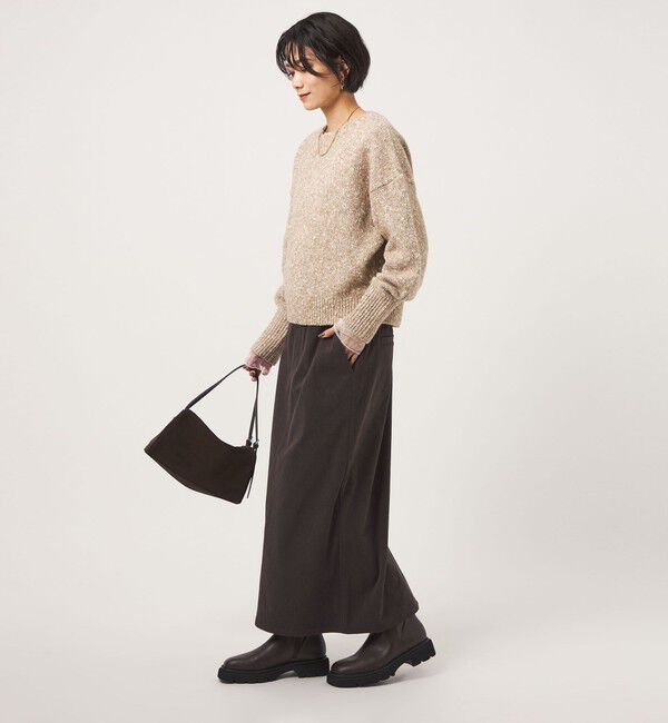 UNITED ARROWS green label relaxing「［size SHORT/TALLあり］オルマイ コール スカート マシンウォッシャブル ストレッチ」|タイト|