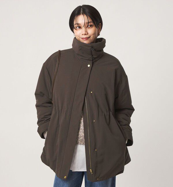 UNITED ARROWS green label relaxing「［size SHORTあり］ハッスイ パフ ブルゾン ウォッシャブル 撥水」|ブルゾン・スタジャン|DK.BROWN