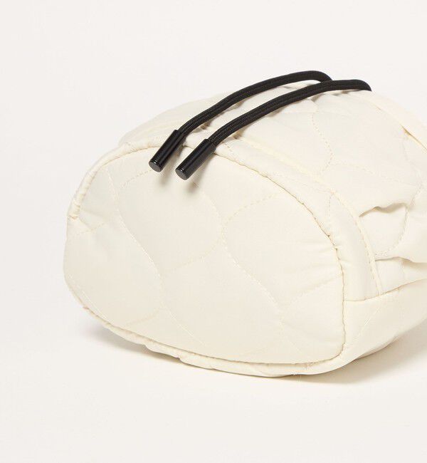 UNITED ARROWS green label relaxing「【WEB限定】＜PARTE＞キルティング ドロストバッグ ミニ / ショルダーバッグ はっ水」|ショルダー・メッセンジャー|