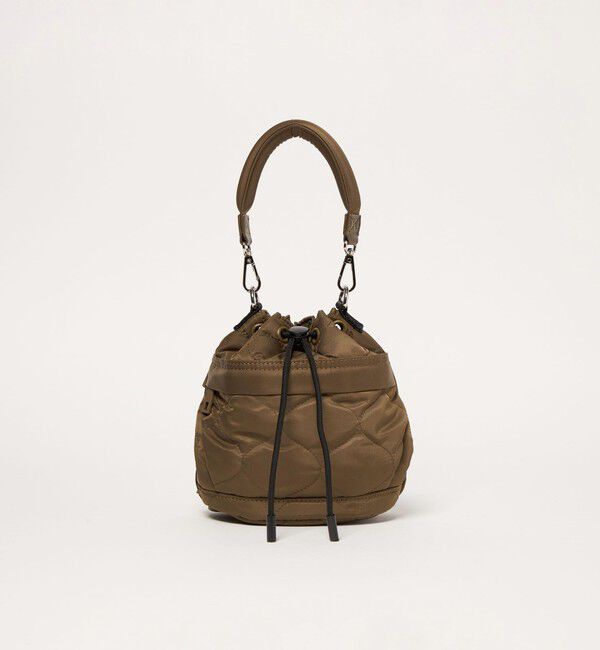 UNITED ARROWS green label relaxing「【WEB限定】＜PARTE＞キルティング ドロストバッグ ミニ / ショルダーバッグ はっ水」|ショルダー・メッセンジャー|