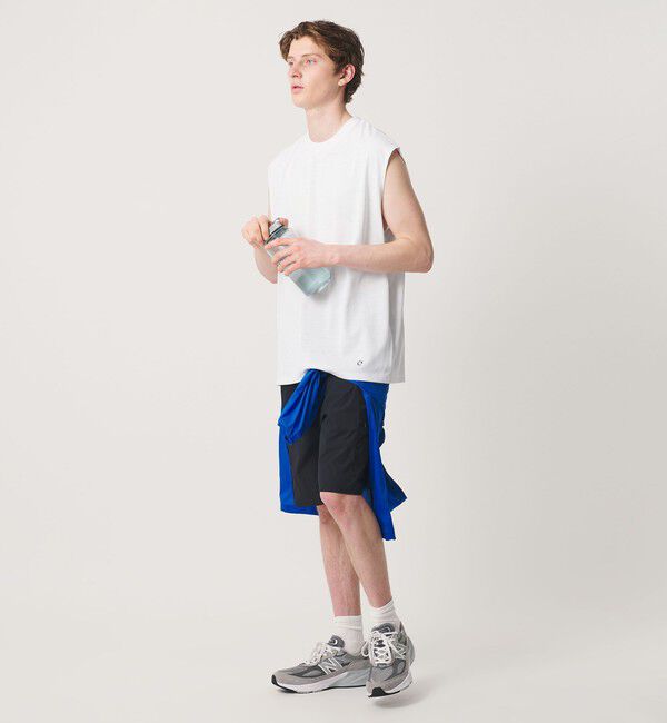 California General Store「＜CGS.＞リサイクル ポリエステル LUCK ノースリーブ Tシャツ 吸水速乾 UV軽減」|タンクトップ|