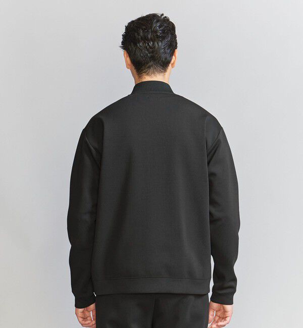 BEAUTY&YOUTH UNITED ARROWS「【WEB限定 WARDROBE SMART】ダブルニット ジップブルゾン/セットアップ対応【抗菌・防臭】」|ブルゾン・スタジャン|