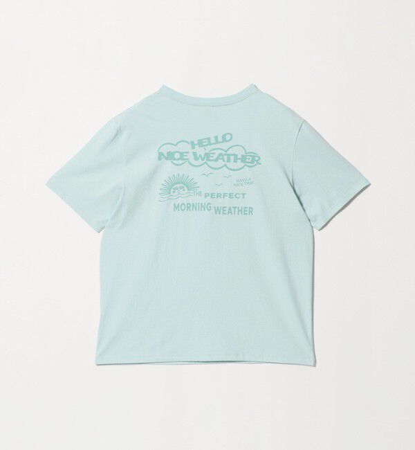 NICE WEATHER「【別注】＜HELLO SUNRISE＞ロゴプリント T シャツ」|Tシャツ・カットソー|